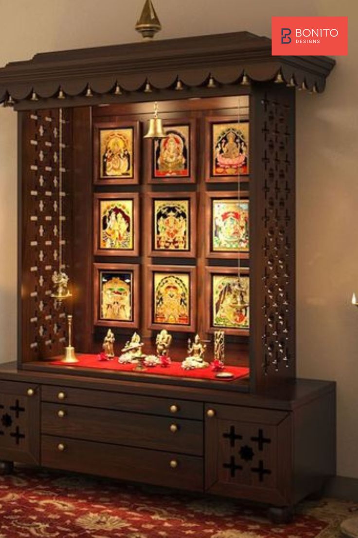 Pooja Room interior design Bangalore project 15