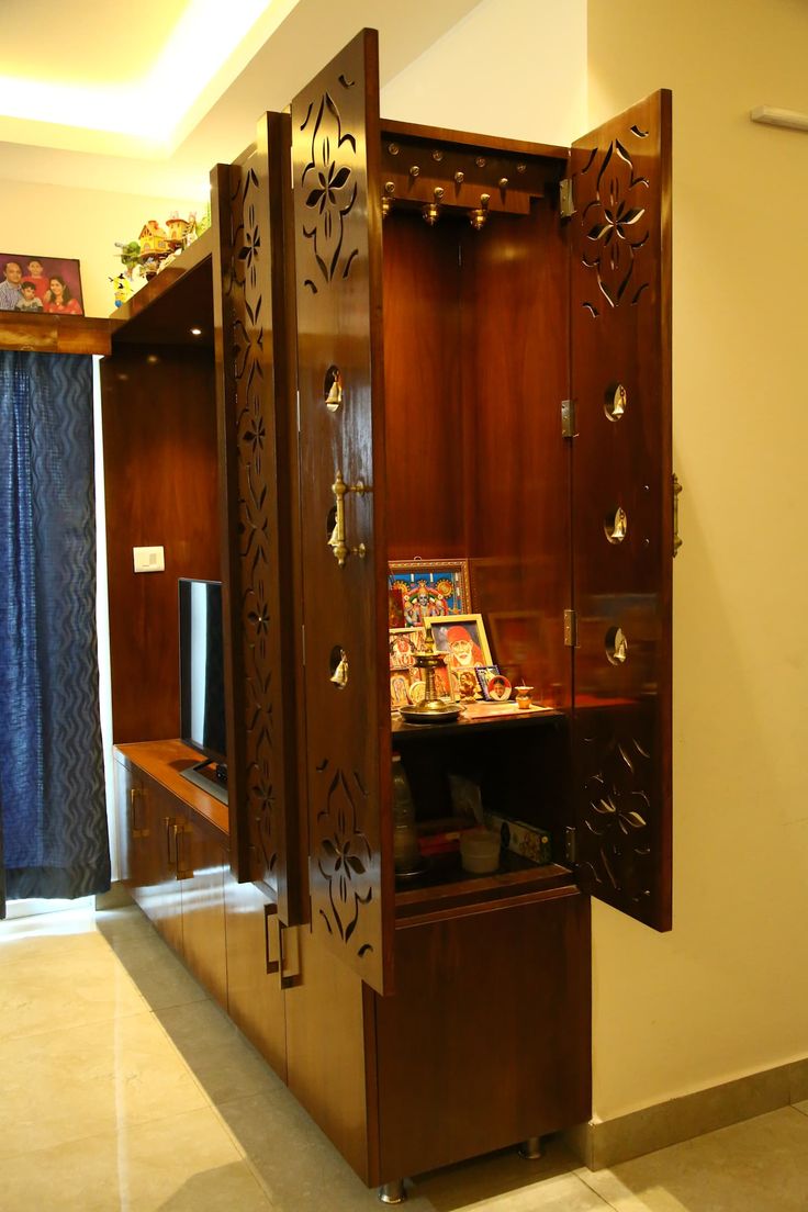 Pooja Room interior design Bangalore project 4